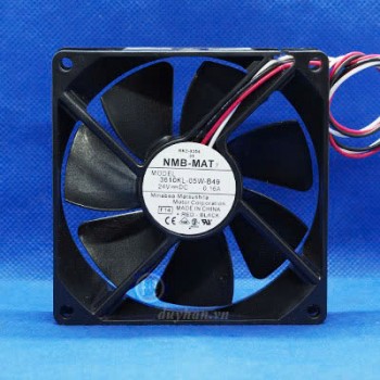 3610KL-05W-B49, Quạt tản nhiệt NMB-MAT, 24VDC, 0.16A