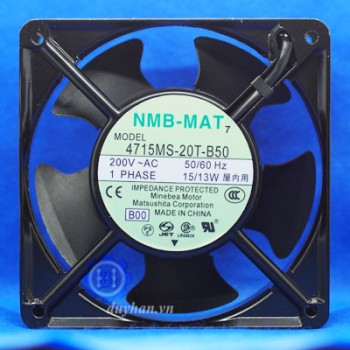 4715MS-20T-B50-B00, Quạt tản nhiệt NMB-MAT