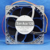9SG1224H101, Quạt tản nhiệt sanyo denki 9SG1224H101, 24VDC, 0.46A, KT: 120x120x38MM