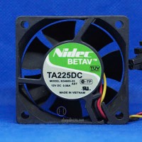 TA225DC B34605-33, Quạt tản nhiệt Nidec TA225DC B34605-33, 12VDC, 0.58A