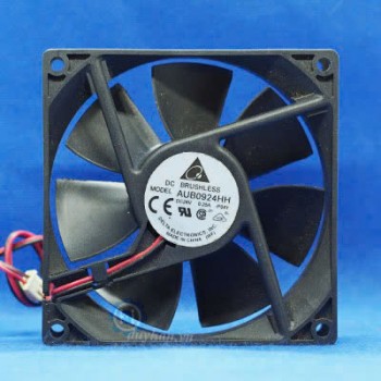 AUB0924HH, Quạt hút DELTA AUB0924HH, 24VDC, 92x92x25mm